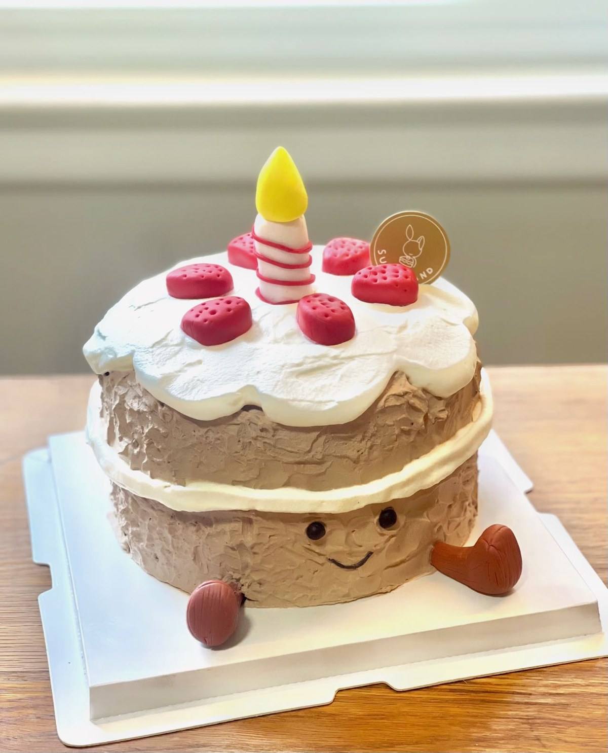 Smiley Birthday Cake